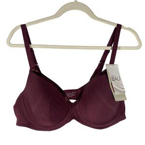 Bali Womens 42C Convertible T-Shirt Bra With Back Smoothing & Underwire Support